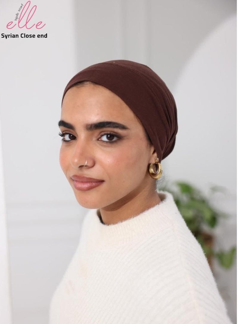 Cotton Closed Bonnet Undercap for Hijab – Seamless, Comfortable & Lightweight for Everyday Wear