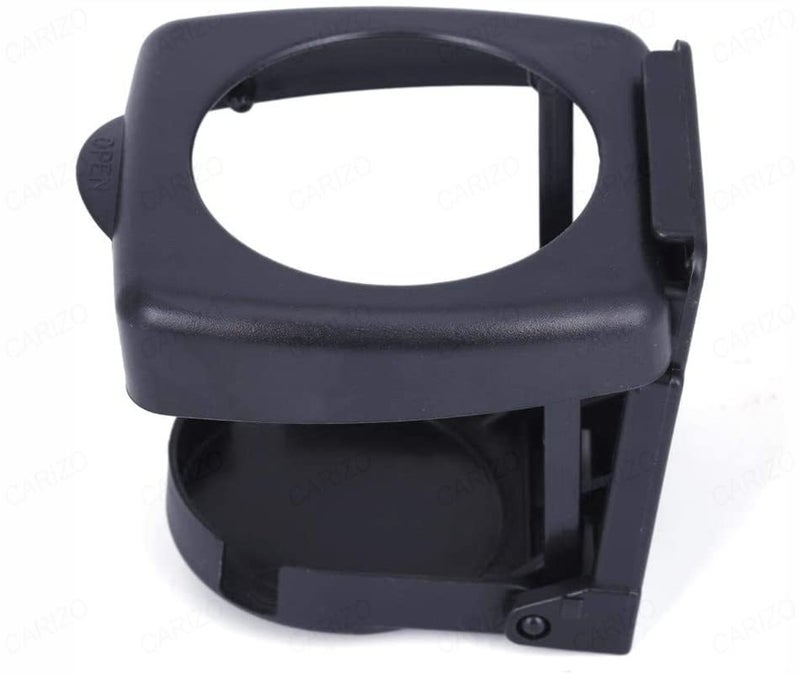 CARIZO Car Cup Holder, Foldable Drink Holder Universal Water Bottle Coffee Cup Black Stand Holder Compatible with Hyundai Venue - Image 3