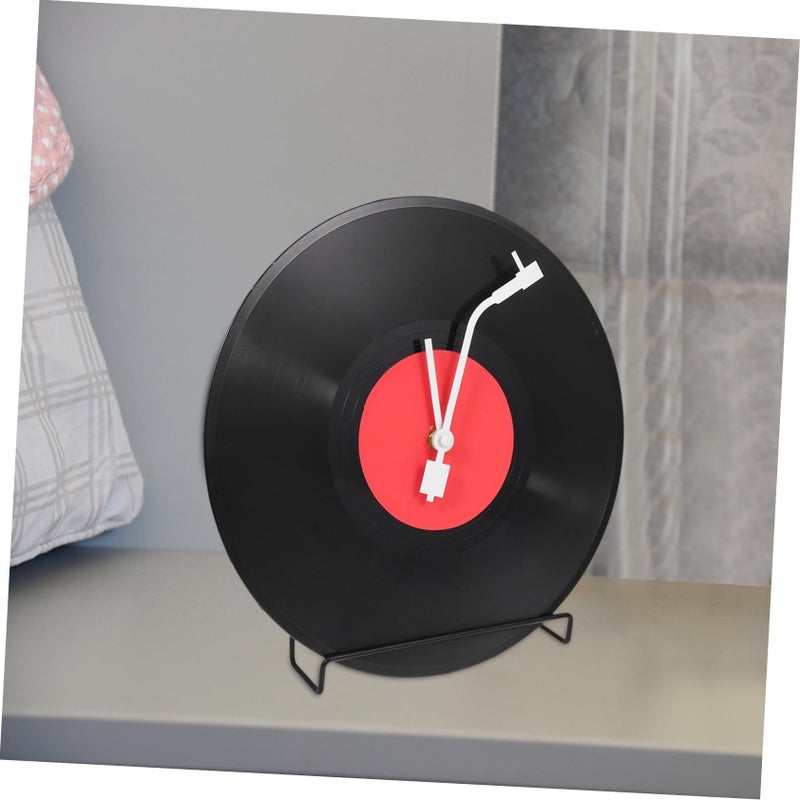 Metal Wall Mounted Vinyl Record Display Shelf Storage Organizer for Home Office - Image 5