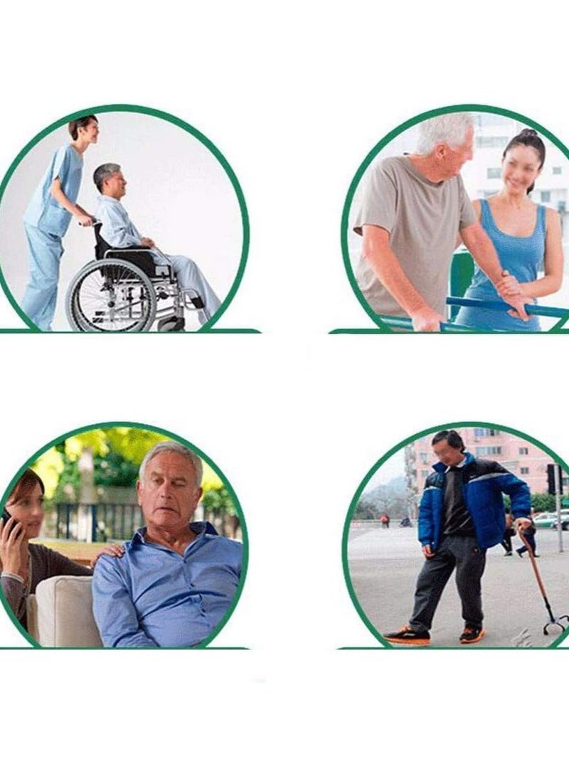 ماكينة تمرين بدواسة كهربائية بمحرك دراجة تمارين محمولة للساقين والذراعين ، دواسة تمرين صغيرة مع شاشة LCD لتقوية العضلات للمعاقين والناجين من السكتات الدماغية - Image 3