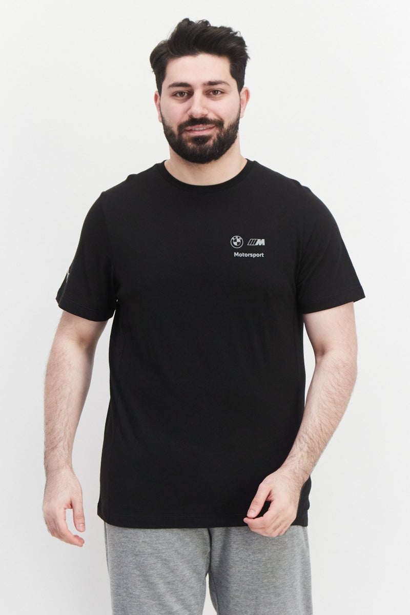Puma x BMW Motorsport Men Sportswear Fit Short Sleeves Training T-Shirt, Black - Image 1