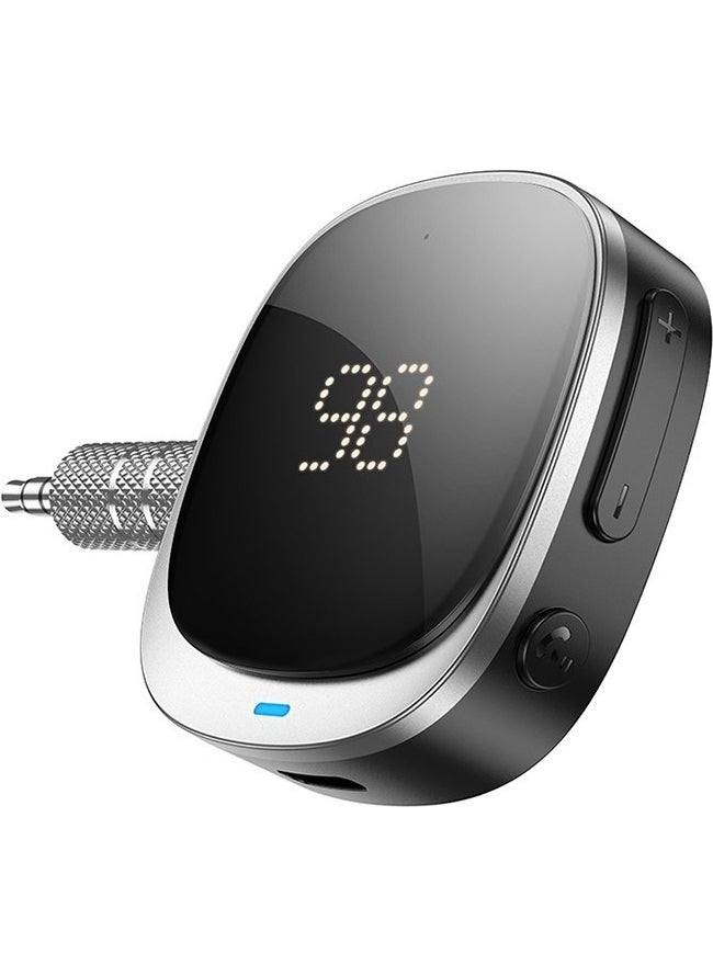 Hoco - E80 Wireless Bluetooth 5.3 In-Car FM Transmitter with Digital Display - Image 1