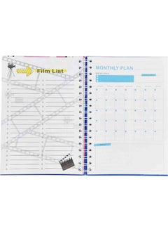 Lizy Hard Cover Spiral Undated Talking Diary 17X24 cm  - Image 5