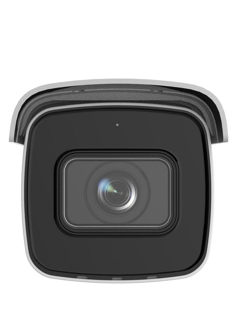 HIKVISION 4 MP AcuSense Motorized Varifocal Bullet Network Camera, 2.8 to 12mm Motorized Varifocal Lens, H.265+, 120 dB True WDR, H.265+ Compression, IP67 / IK10 Protection, White | DS-2CD2643G2-IZS - Image 2