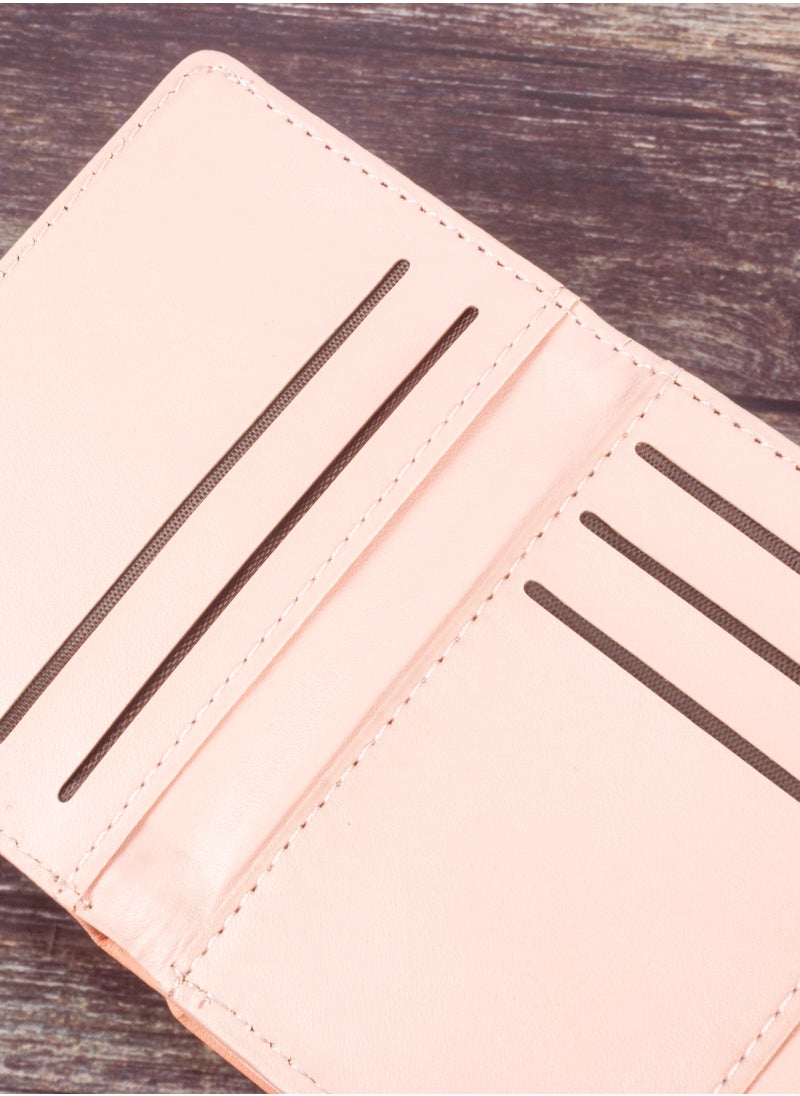 The Black Pearl Accessories - Leather Flip Wallet & Card Holder with 9 Pockets and External Pocket Black - Rabbit - Image 1