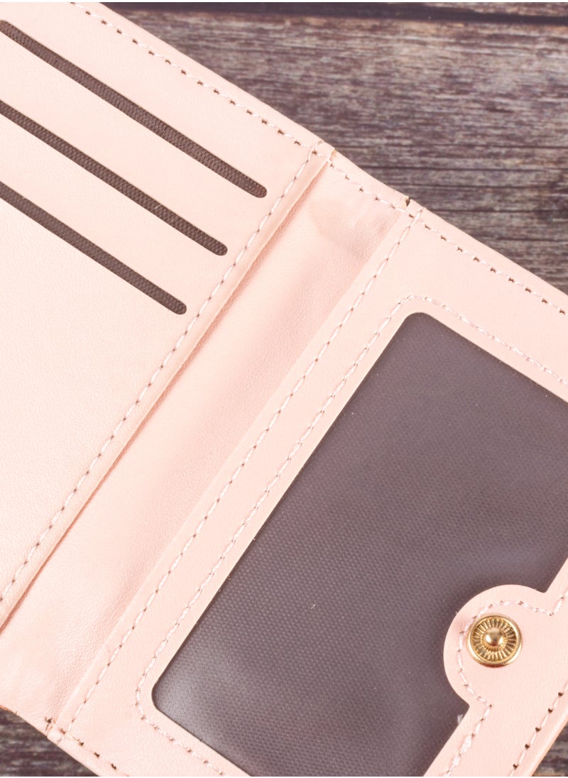The Black Pearl Accessories - Leather Flip Wallet & Card Holder with 9 Pockets and External Pocket Black - Rabbit - Image 1
