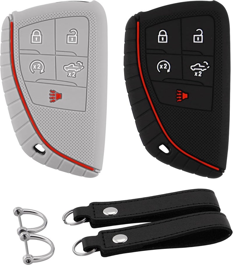 Koaudb Key Fob Cover for Chevy Silverado and GMC Sierra - Image 1