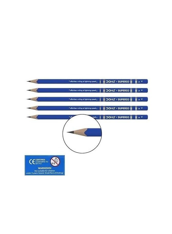 DOMS 50-Piece Superio Super Dark Graphite Pencils - Image 3