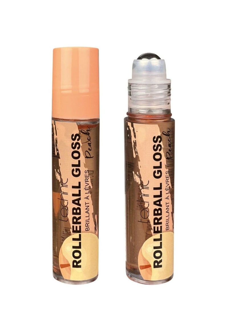 Technic قلم رولر بول لامع بلون الخوخ - Image 4