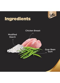 Sheba Deluxe Premium Adult (1+ Years) Wet Cat Food, Succulent Chicken Breast In Gravy, 85 G Can (Pack Of 4), High-Moisture Gravy Cat Food For Healthy Hydration  - Image 4