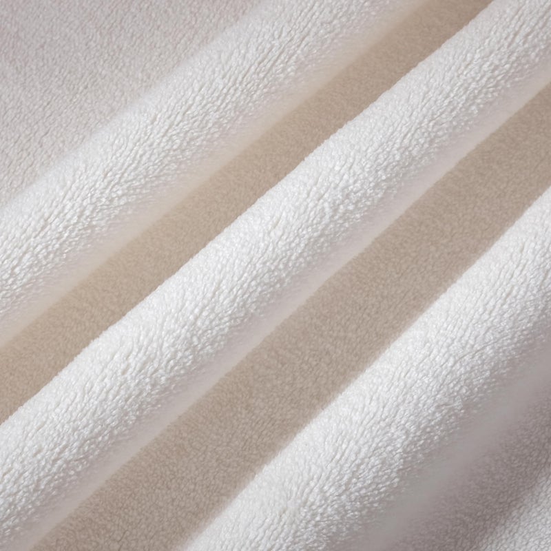 POLYTE Hypoallergenic Gentle Microfiber Baby Washcloth, 10 x 10 in, 6 Pack (White) - Image 4