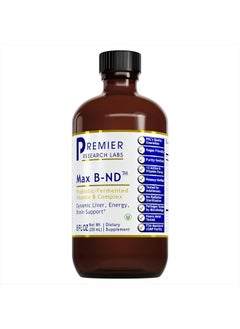 : Max B-ND Liquid Vitamin B-Complex for Liver & Brain Health - Sublingual Drops for Energy, Immune - 8 fl oz - Thiamin, B12, B6 & More - for Men, Women, Kids - pzsku/ZB59FCC9921EA21450362Z/45/_/1741160519/adcc29d1-db34-4b42-a6d8-acc8650f4cff