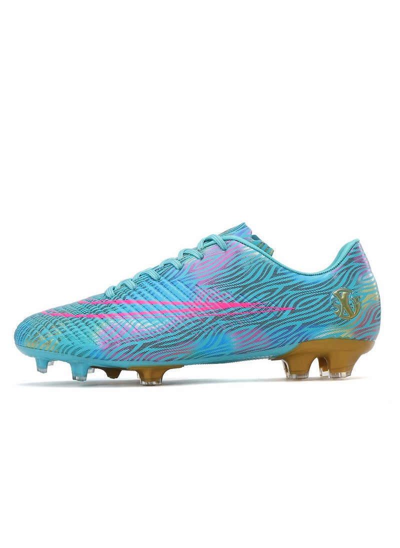SKY WING Men's Soccer Shoes Cleats Professional Low-Top Breathable Athletic Football Spikes Boots Outdoor Indoor Sneakers - Image 2