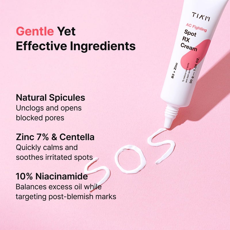 تيام كريم للبشرة المعرضة لحب الشباب تعمل على تهدئة البشرة - Image 5