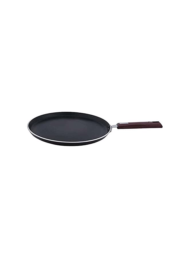 NIRLEP Aluminium Flat Griddle/Pan, 29cm, Maroon - Image 3