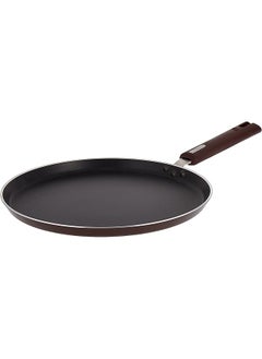 NIRLEP Aluminium Flat Griddle/Pan, 29cm, Maroon  - Image 1