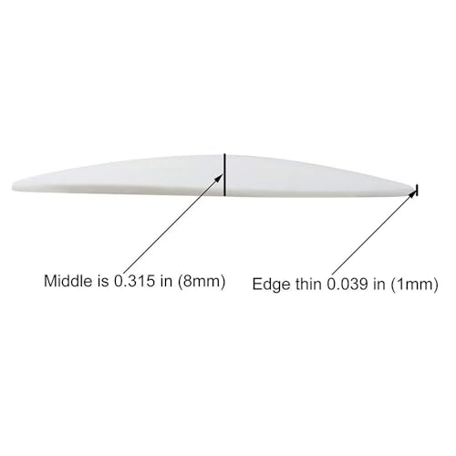 Xfenvs Door Knob Wall Shield, Large White Round Soft Door Stopper Wall Protector,Self Adhesive Door Handle Bumper 2 PCS (Large Round Style 3.54", White) - Image 5