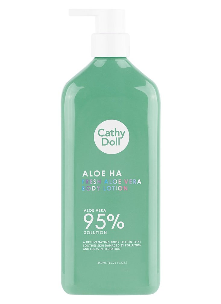 Cathy Doll Aloe HA Fresh Aloe Vera Body Lotion | 95% Aloe Vera Solution | Rejuvenating & Hydrating | 450ml (15.21 fl.oz.) - pzsku/ZB59FE6A3260AC986890CZ/45/_/1738569082/dfe91150-2613-4710-8f8e-0545747c1cbc