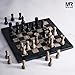 MARBLE RANGE Marble Chess Set for Adults 10 Handmade Black Oceanic Board Game with 32 Chess Pieces 2 Extra Queens Storage Box Luxury Travel Game Elegant for Home Decor - Image 4