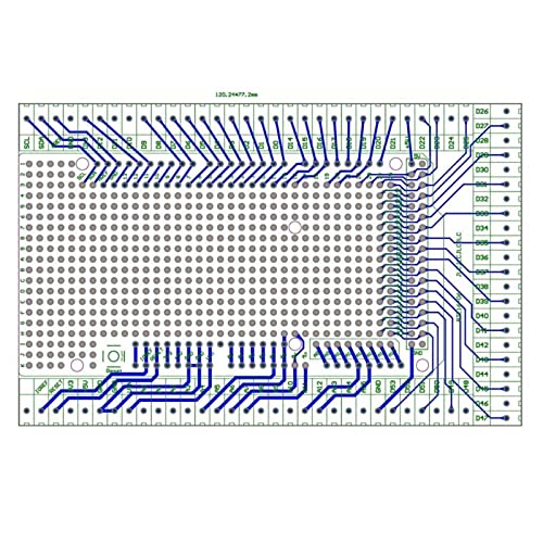 ANMBEST Mega 2560 R3 Prototype Screw Terminal Block Shield Board Pre-soldered Kit, Breakout Module for Arduino UNO - Image 5