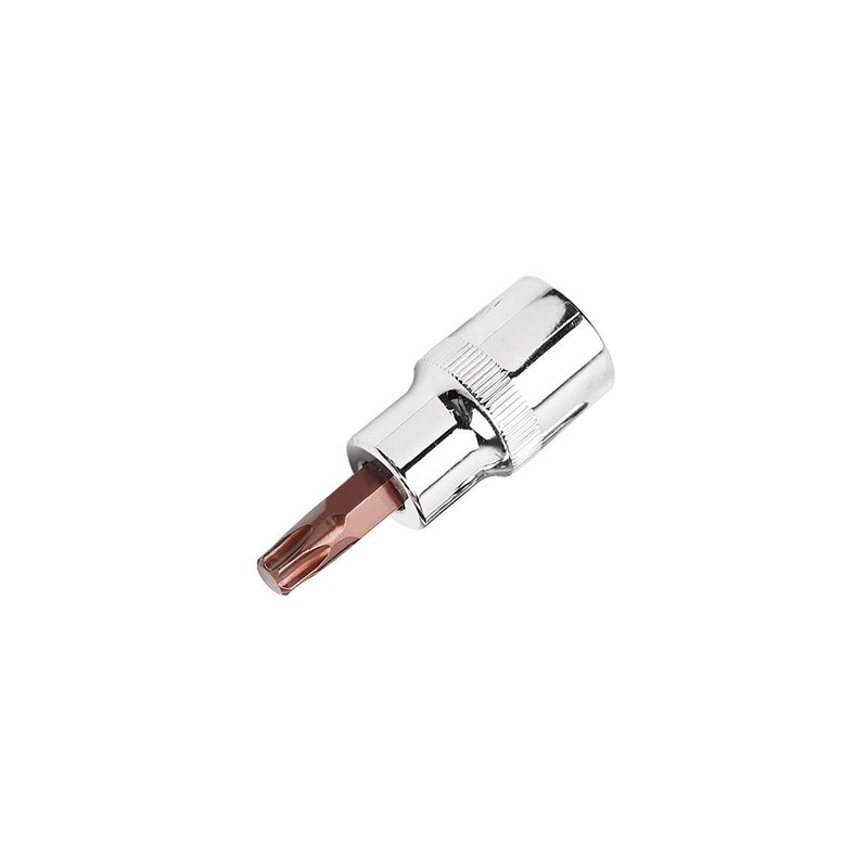 FOCMKEAS 14 Drive T40 Torx Bit Socket S2 Steel Bits Heat Treated CRV Steel Star Sockets 146 Length