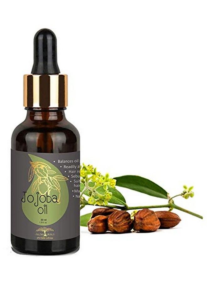 All Naturals Jojoba Oil For Pigmentation Acne (Oily Skin) 30 Ml Coldpressed Natural Lip Balm And Makeup Remover - Image 2