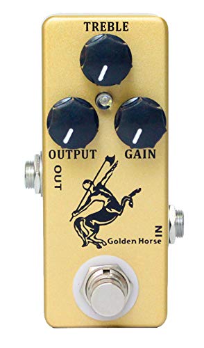 MOSKYAudio YMUZE Moskyaudio Golden Horse Guitar pedal with Overdrive Function - Image 1