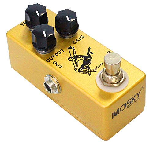 MOSKYAudio YMUZE Moskyaudio Golden Horse Guitar pedal with Overdrive Function - Image 5