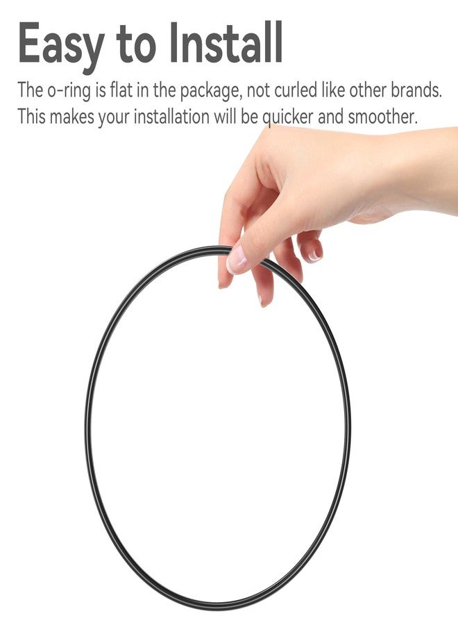 اولنوسو حلقة O-ring لمرشح المياه، عبوة من 3 قطع لمرشحات المياه Pentair Pentek Big Blue، حلقة O-ring بديلة لمرشح المياه المنزلي بالكامل لـ 151122 - Image 5
