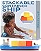 SplashEZ Bath Toy Boat for Kids Toddlers Mold Free Cargo Ship Toy for Bathtub Play with No Hole for Water Ideal Size for Little Hands for Boys Girls Ages 0 Up - Image 3