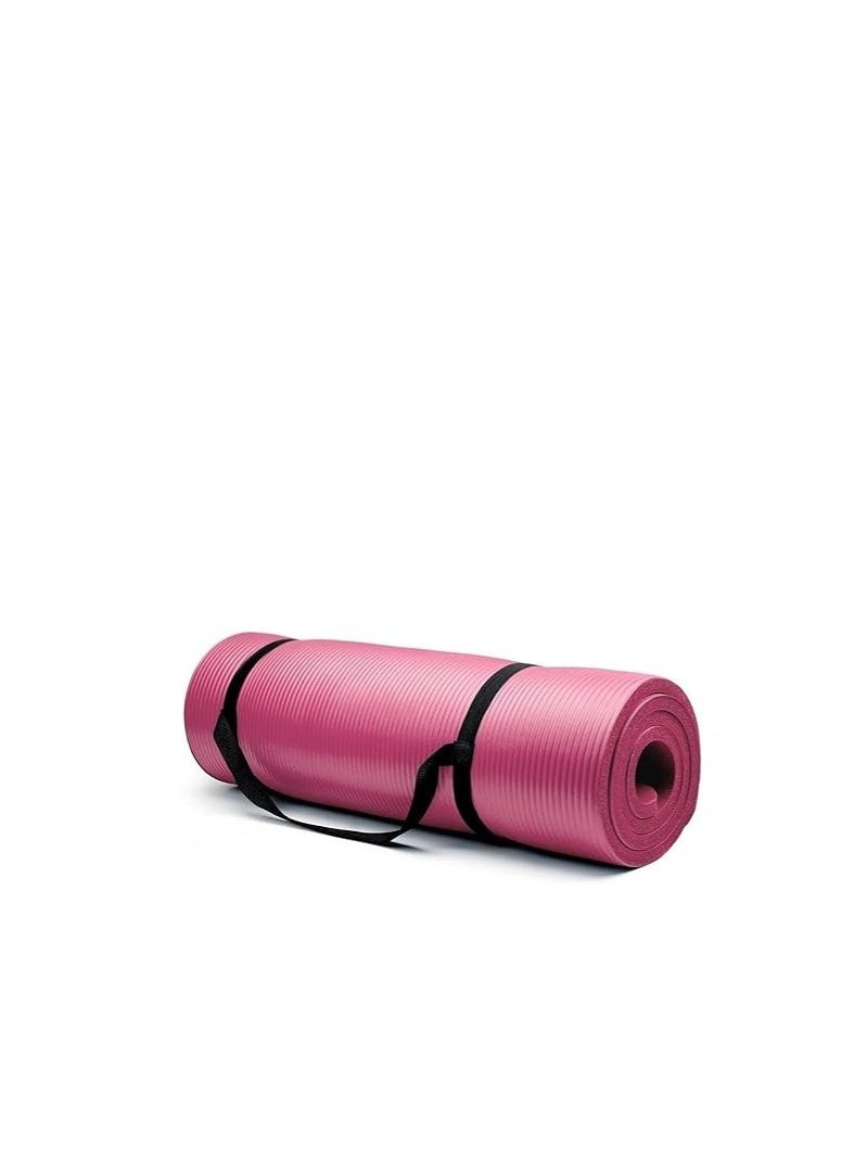 SportQ 10mm Thick Non-Slip Yoga Mat with Attached Strap, Latest Quality Practice, Pilates, Yoga and Many Other Home Exercises - pzsku/ZB5A07723FB1D63044890Z/45/_/1714476130/16a948a6-5e3c-4a83-80c7-8b1ea0ad0eaa