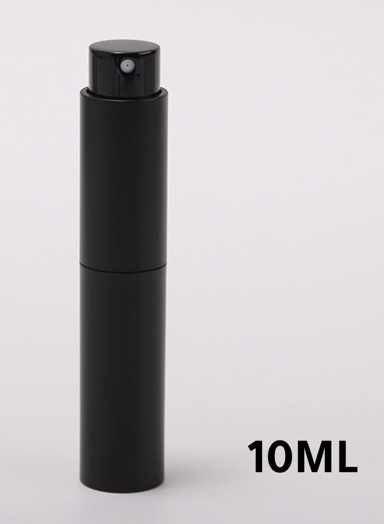 بخاخ ماء لون اسود بخاخ صغير قابل للتعبئة بشكل مباشر بالماء 10 مل - Image 1