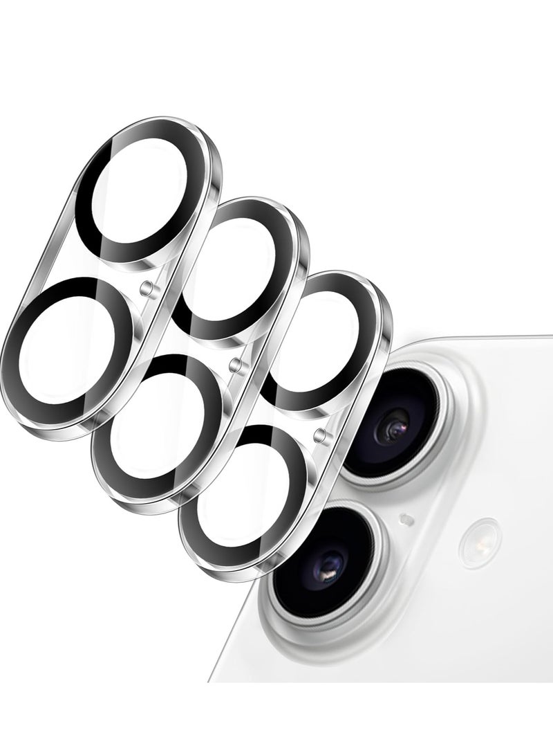 Camera Lens Protector for iPhone 16 & 16 Plus – 9H Tempered Glass, Anti-Scratch, Case Friendly, HD Clear (3-Pack) - Image 1