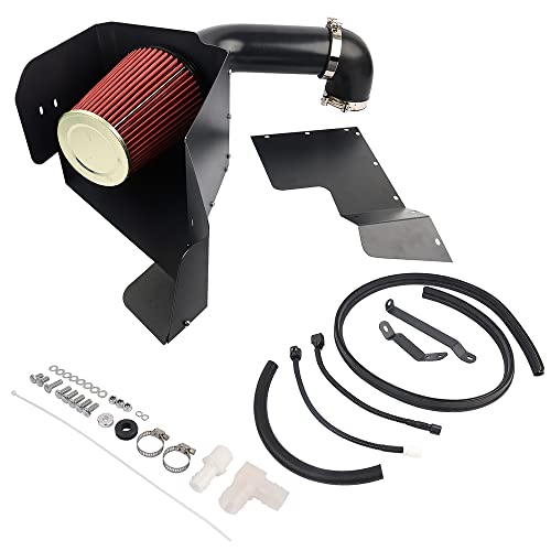 Koomaha 63-1561 Cold Air Intake Kit Replacement for 2009-2021 Dodge Ram 1500 2500 3500 5.7L V8 63 Series Aircharger Kit - Image 2
