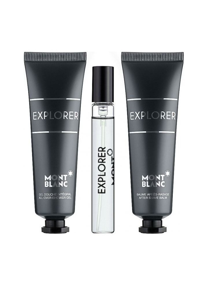 Mont Blanc Explorer  - Shower Gel 30 ml - After Shave Balm 30 ml - Eau de Parfum, 7.5 ml  - Image 2