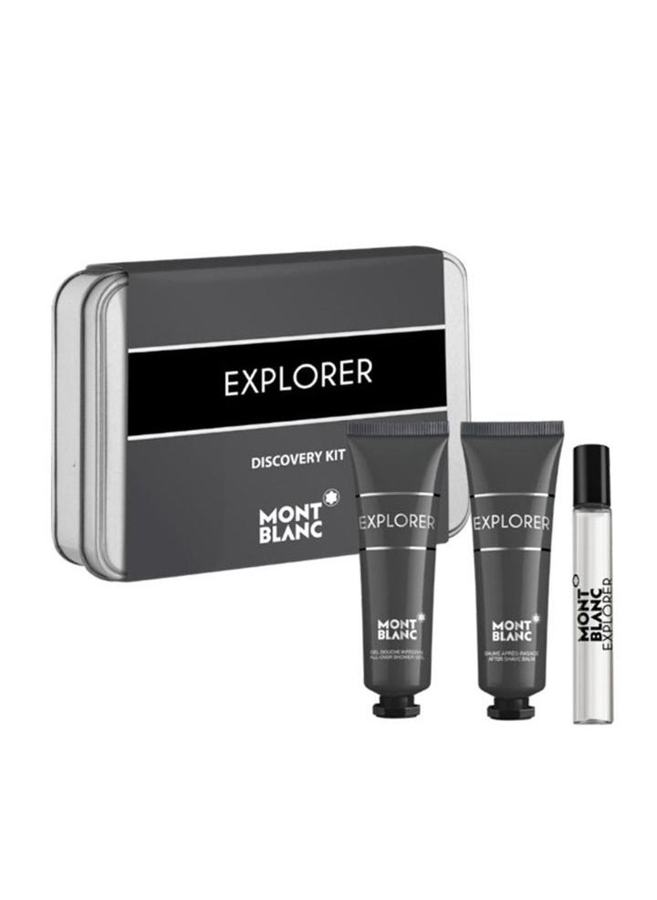 Mont Blanc Explorer  - Shower Gel 30 ml - After Shave Balm 30 ml - Eau de Parfum, 7.5 ml  - Image 1