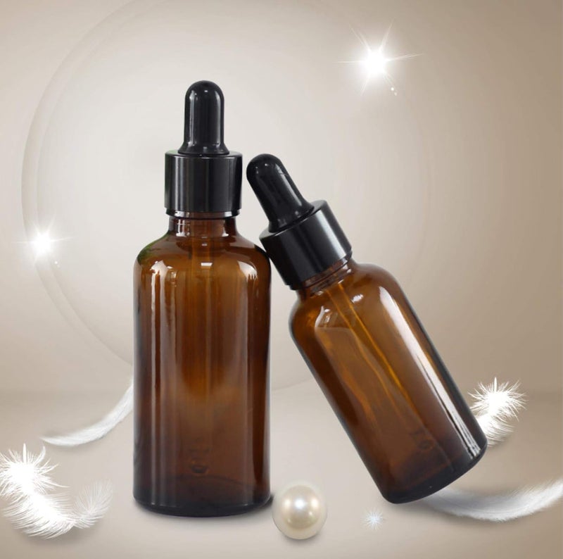 FUFU Empty Glass Dropper Bottles (100ml,2 Pieces) - Image 3