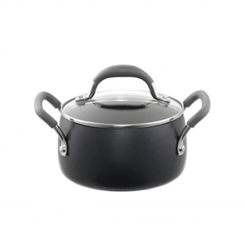 Hard Anodised Shaped Casserole Pan, 16 cm Size - Image 1