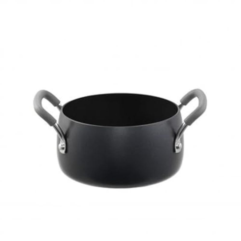 Hard Anodised Shaped Casserole Pan, 16 cm Size - Image 3