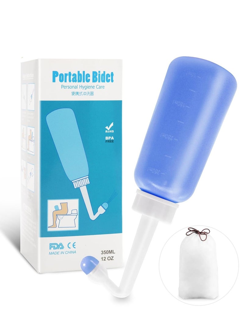 Peri Bottle for Postpartum Care,Perineal Bottle Postpartum Essentials Upside Down Peri Bottle for Perineal Recovery and Cleansing After Birth (Purple)  - Image 1