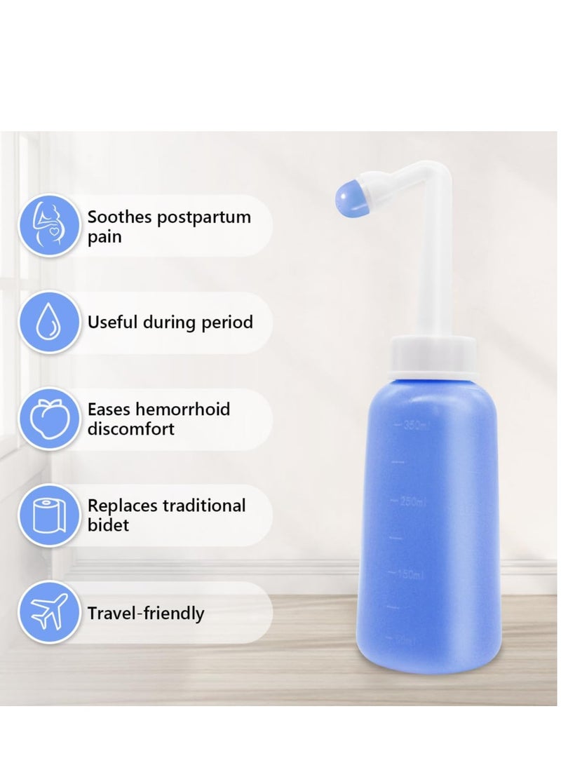 Peri Bottle for Postpartum Care,Perineal Bottle Postpartum Essentials Upside Down Peri Bottle for Perineal Recovery and Cleansing After Birth (Purple)  - Image 2