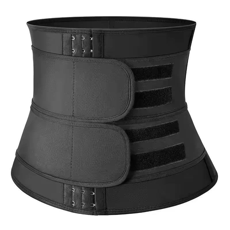Bluejw Women's Plus Size Waist Trainer Corset - Sweat Tummy Wrap Trimmer Belt Workout Shaper Cincher - Waist Trimmers for Weight Loss - Image 4