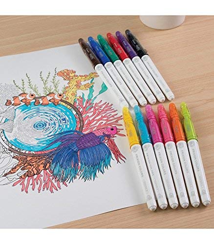 Pilot FriXion Colors Erasable Marker Pens, Assorted Color, 1 Count (Pack of 6) - Image 2