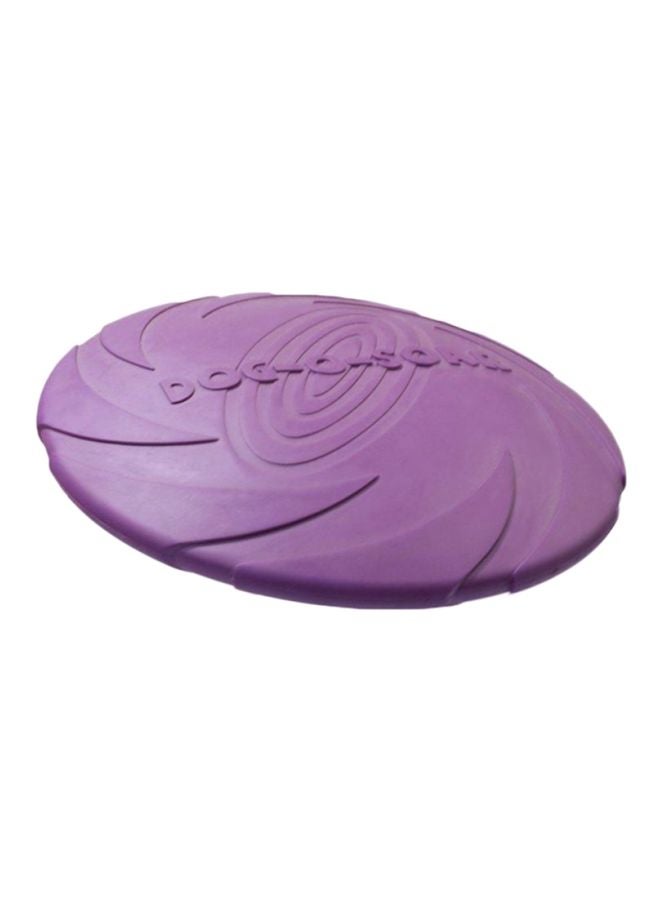 NIBEMINENT Natural Rubber Round Frisbee Teething Toy Purple 1.5x1.5x0.2cm - Image 2