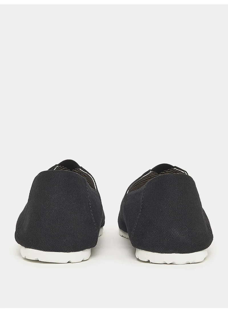 Styli Solid Canvas Espadrille