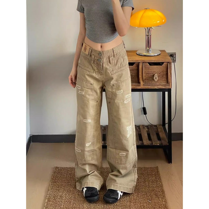 Unisex Casual Daily Denim Jeans - Image 5