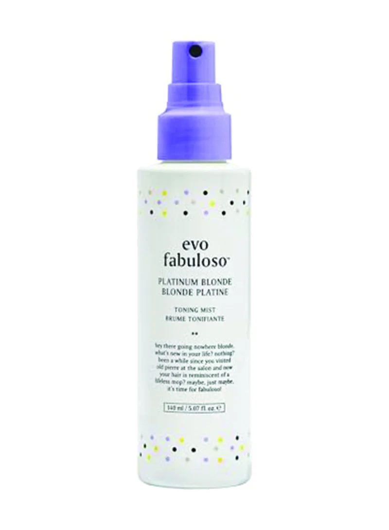 EVO Fabuloso platinum blonde toning mist 140ml