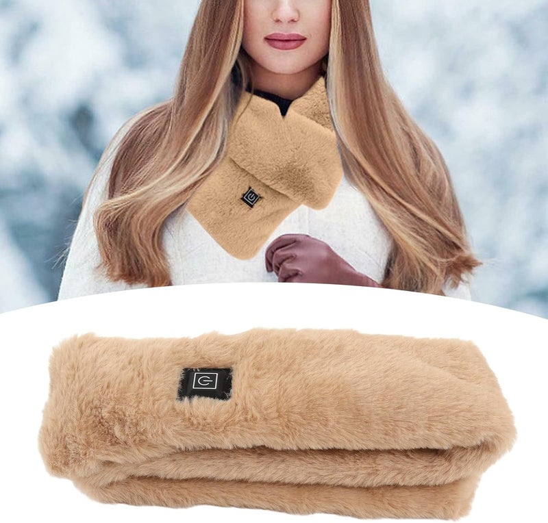 klarako Heated Scarf, Electric Heating Scarf 3 Heating Levels One Button to Control 5V for Winter - Image 4