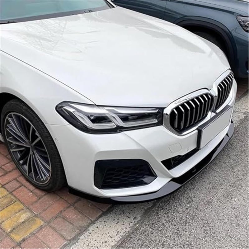 QASULER Front Bumper Lip Spoiler for BMW 5 Series G30 LCI - Image 5