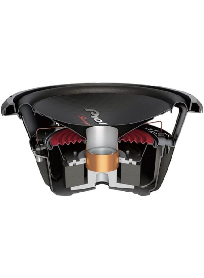 بايونير TS-W312S4، ١٢ بوصة، مضخم صوت مركب SVC من سلسلة Champion، مقاوم ٤ أوم، ١٦٠٠ واط كحد أقصى / ٥٠٠ واط RMS - Image 3